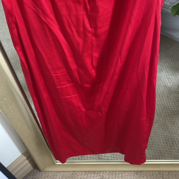 Alexis Cadiz Red Silk Dress - Picture 6 of 11